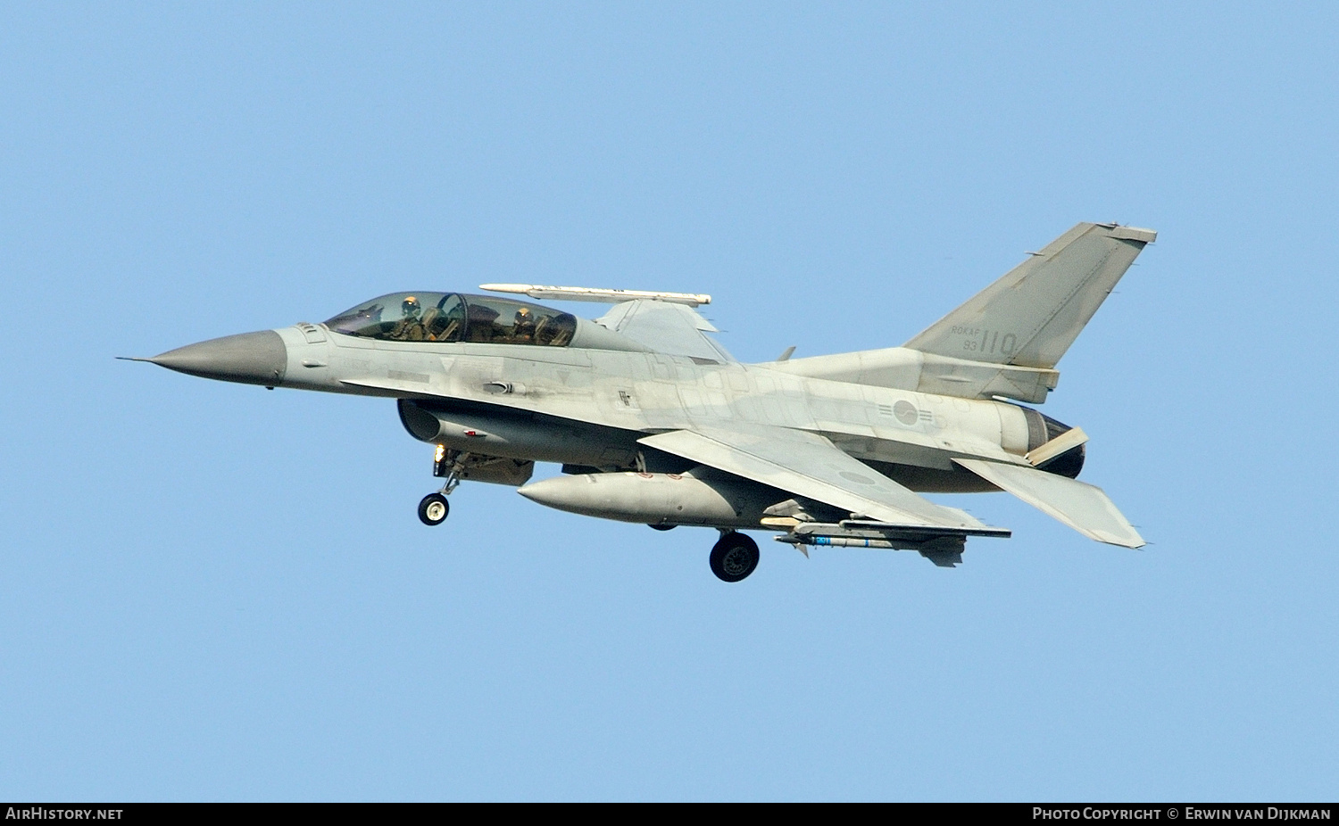 Aircraft Photo of 93-110 | Lockheed Martin KF-16D Fighting Falcon | South Korea - Air Force | AirHistory.net #761165