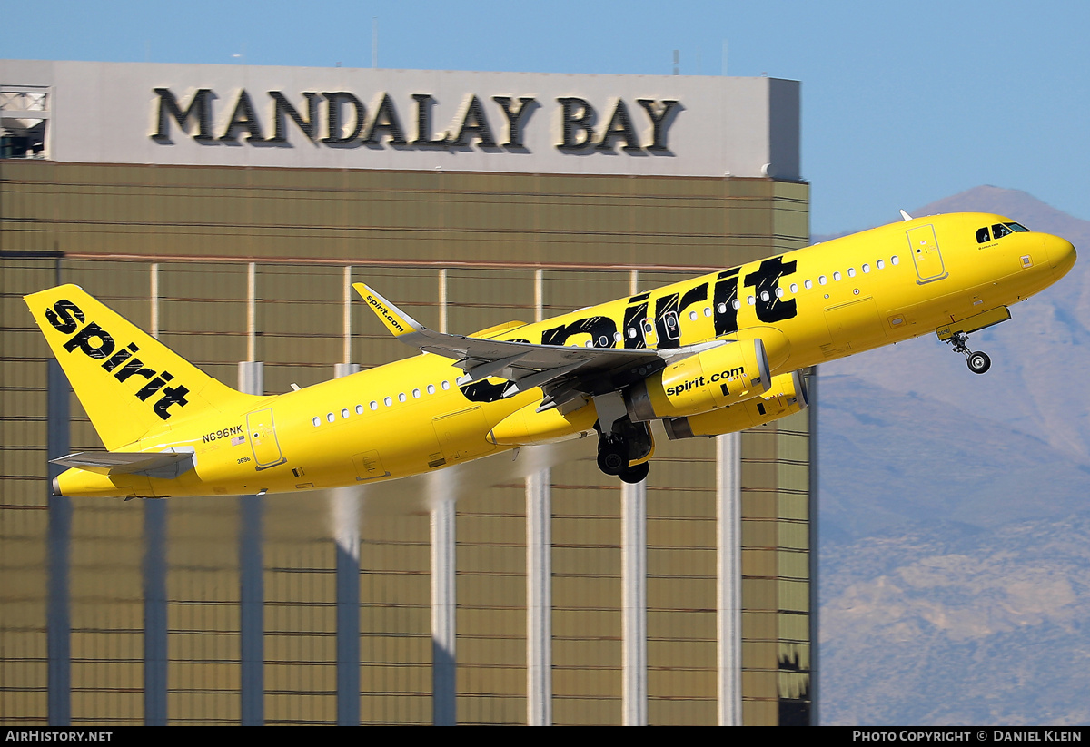 Aircraft Photo of N696NK | Airbus A320-232 | Spirit Airlines | AirHistory.net #761173