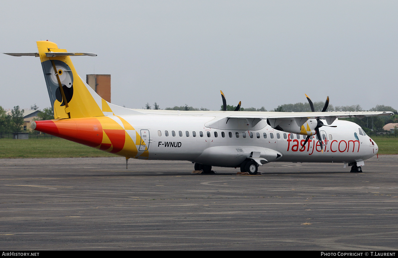 Aircraft Photo of F-WNUD | ATR ATR-72-600 (ATR-72-212A) | Fastjet | AirHistory.net #761178
