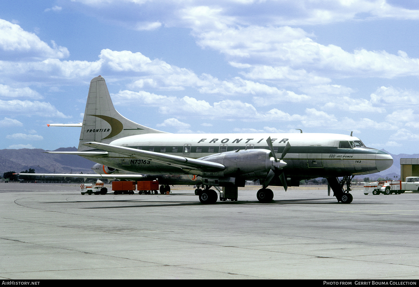 Aircraft Photo of N73163 | Convair 580 | Frontier Airlines | AirHistory.net #761181
