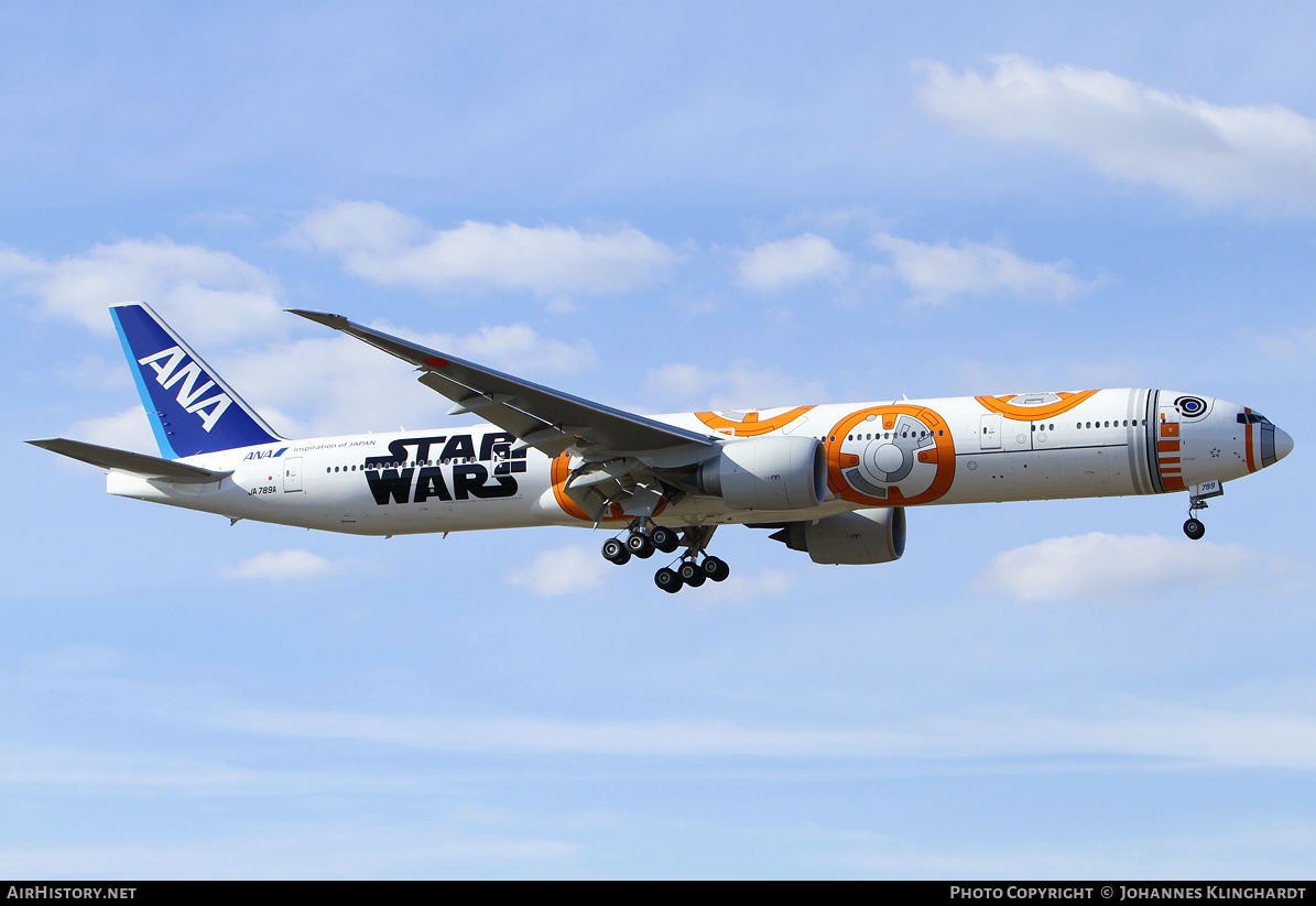 Aircraft Photo of JA789A | Boeing 777-381/ER | All Nippon Airways - ANA | AirHistory.net #761190