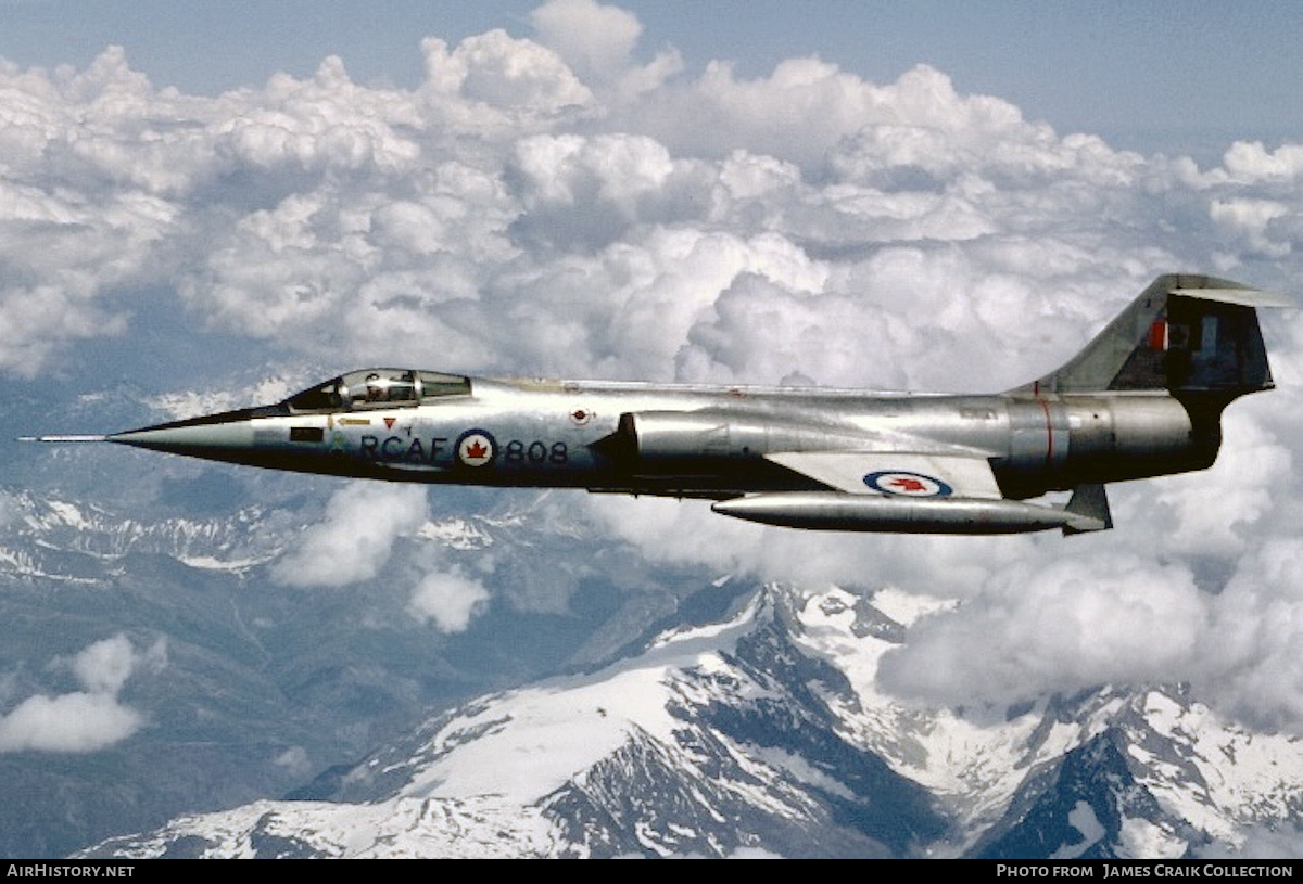 Aircraft Photo of 12808 | Canadair CF-104 Starfighter | Canada - Air Force | AirHistory.net #761195