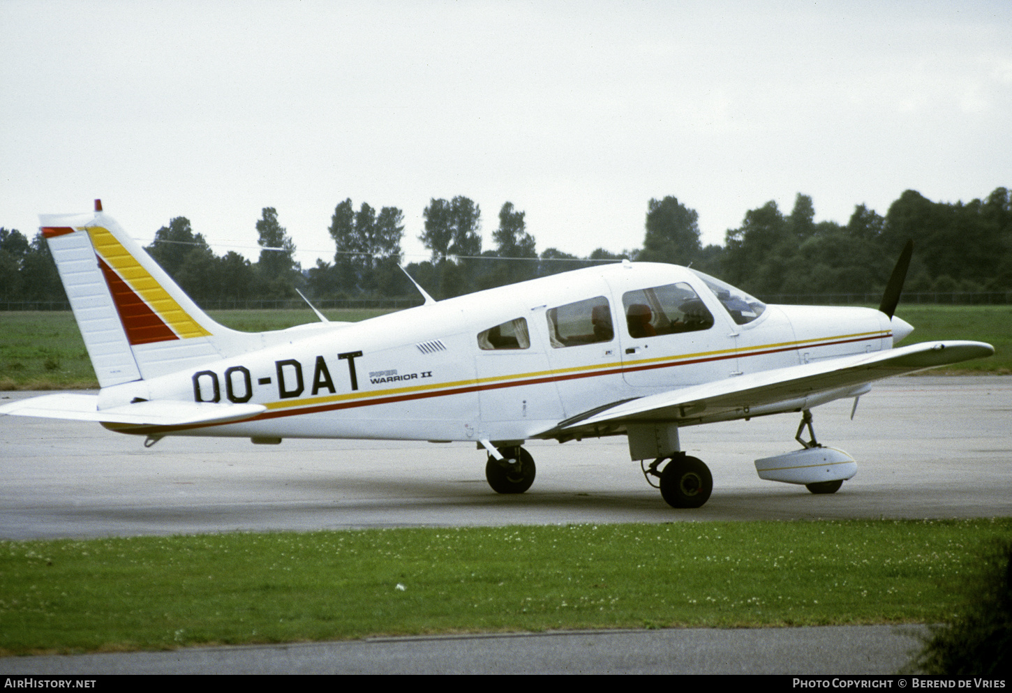 Aircraft Photo of OO-DAT | Piper PA-28-161 Warrior II | AirHistory.net #761198