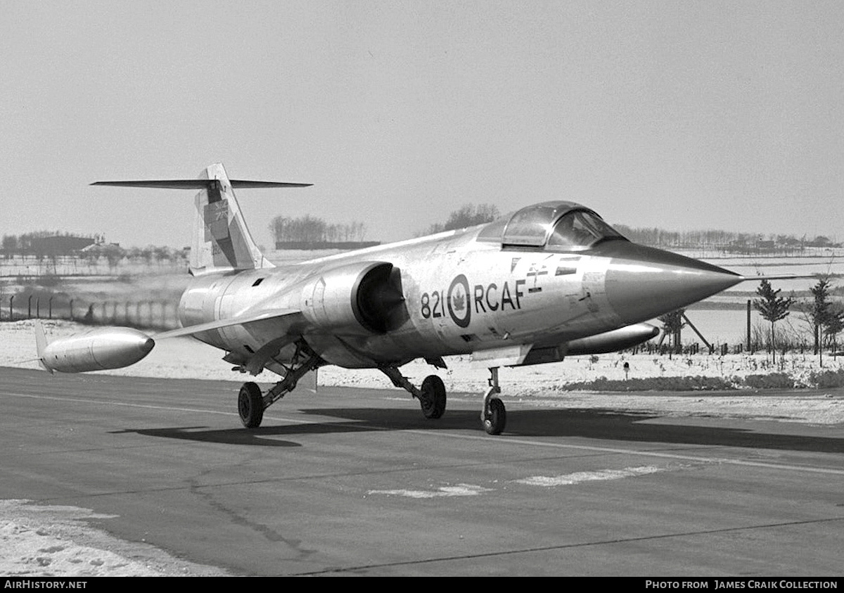 Aircraft Photo of 12821 | Canadair CF-104 Starfighter | Canada - Air Force | AirHistory.net #761211