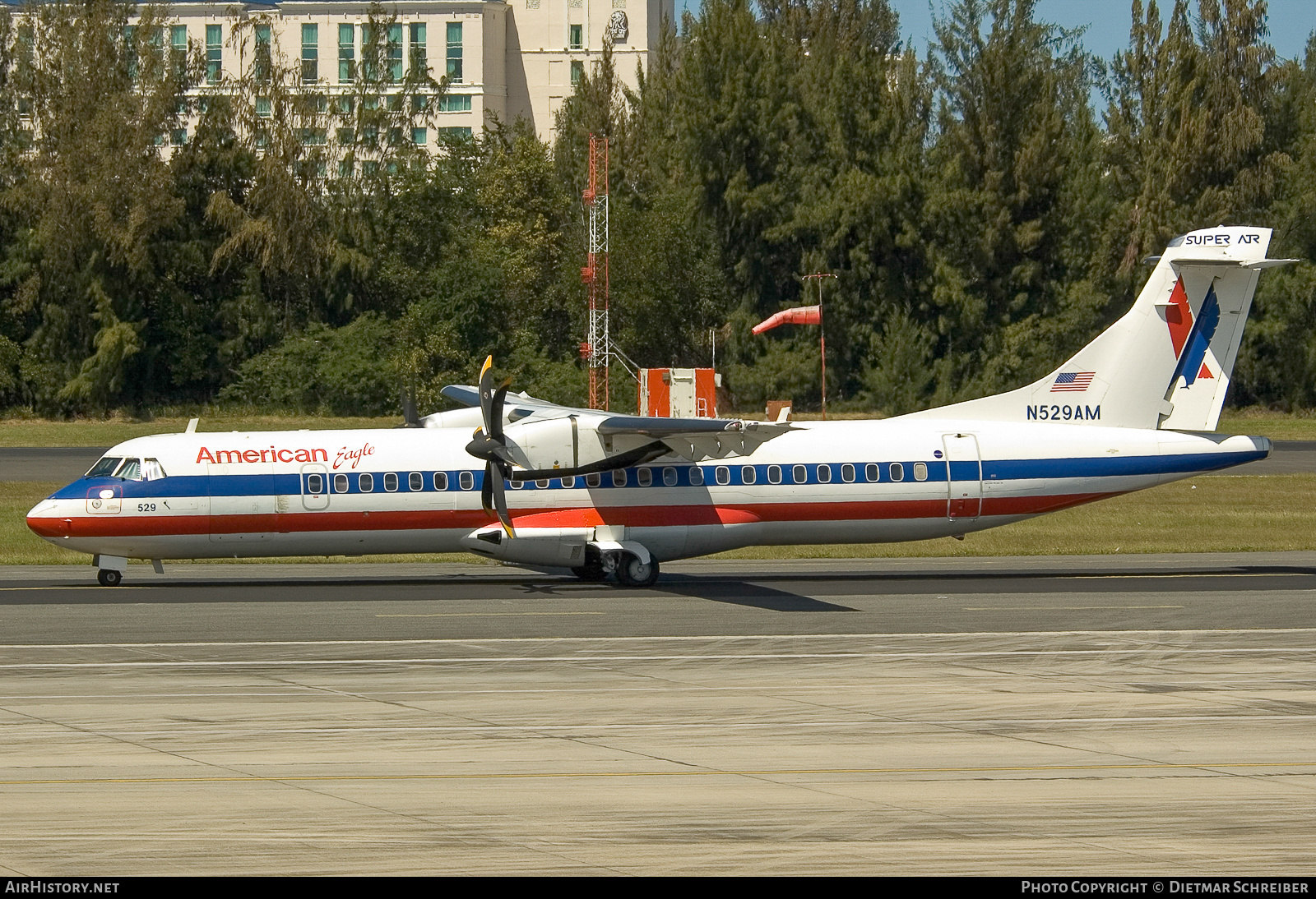 Aircraft Photo of N529AM | ATR ATR-72-500 (ATR-72-212A) | American Eagle | AirHistory.net #761256