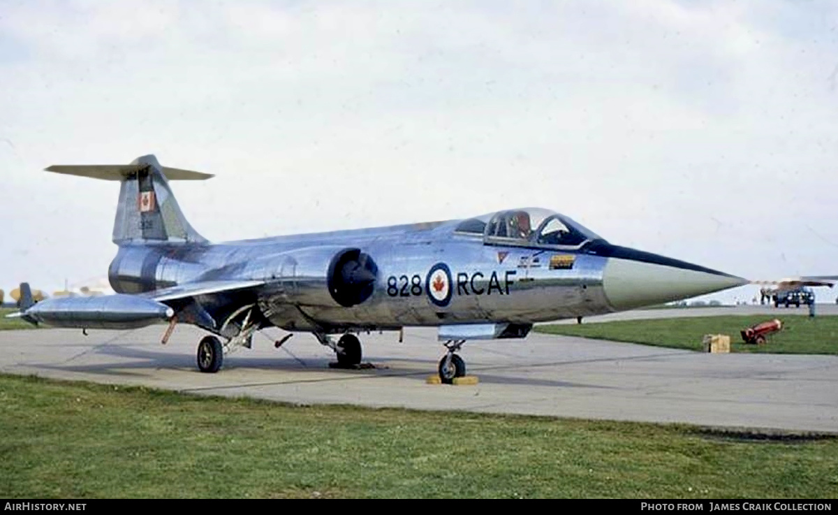 Aircraft Photo of 12828 | Canadair CF-104 Starfighter | Canada - Air Force | AirHistory.net #761276
