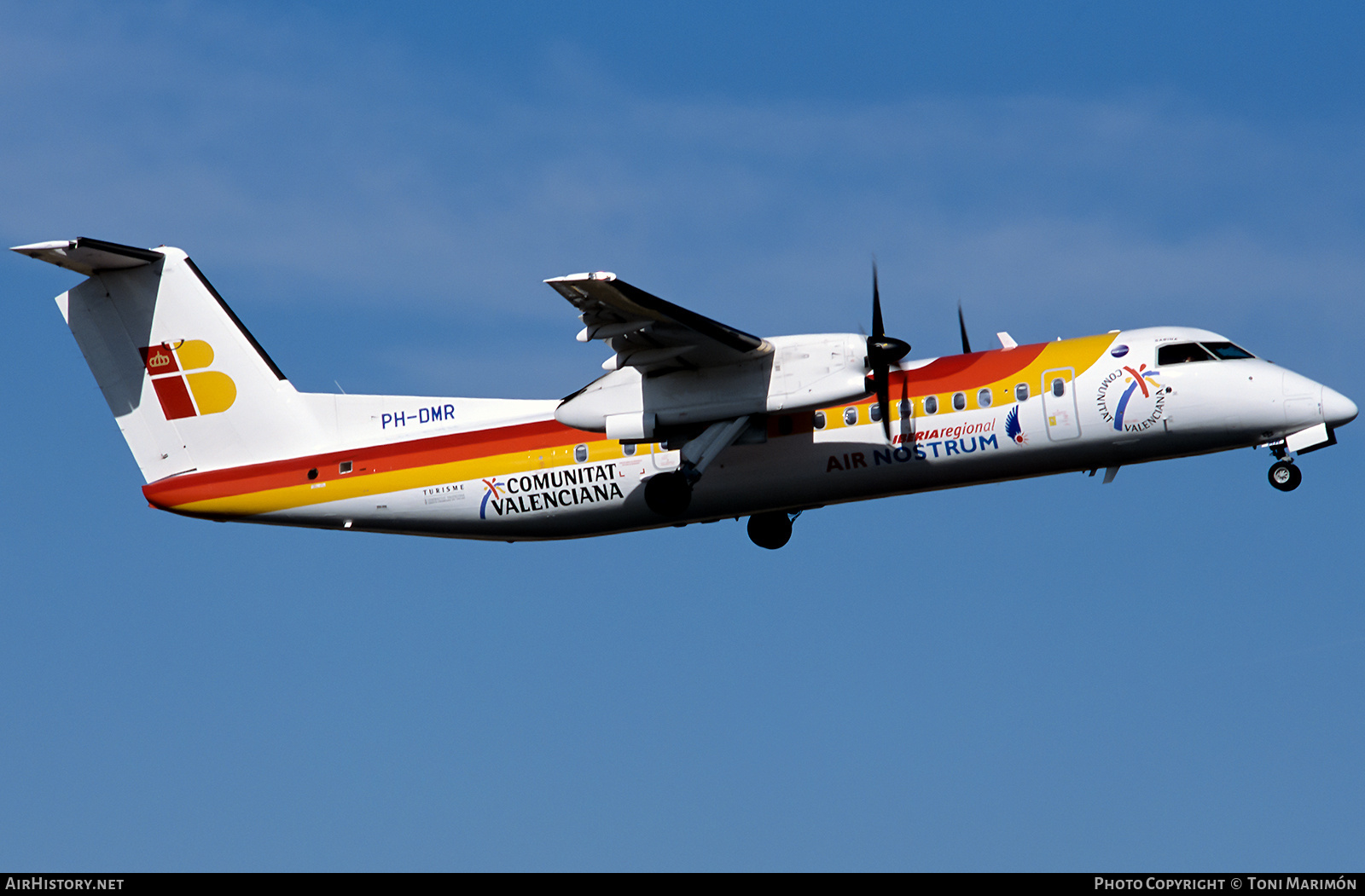 Aircraft Photo of PH-DMR | Bombardier DHC-8-315Q Dash 8 | Iberia Regional | AirHistory.net #761278