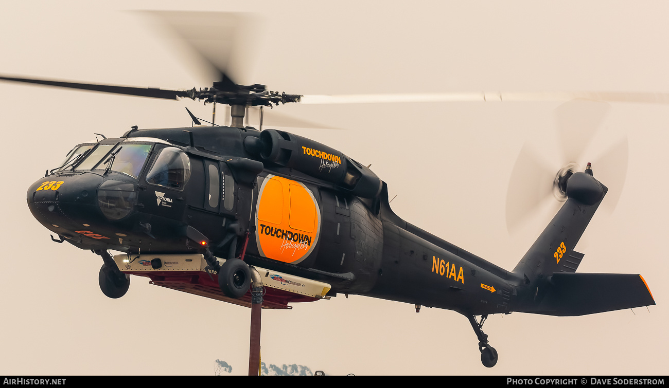Aircraft Photo of N61AA | Sikorsky EH-60A (S-70A) | Touchdown Helicopters | AirHistory.net #761293