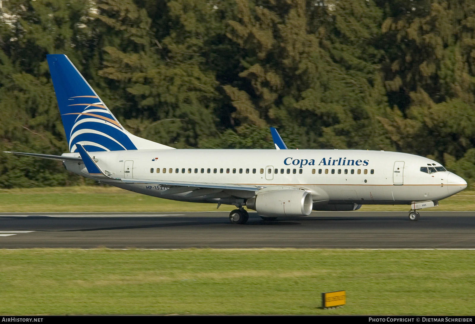 Aircraft Photo of HP-1527CMP | Boeing 737-7V3 | Copa Airlines | AirHistory.net #761294