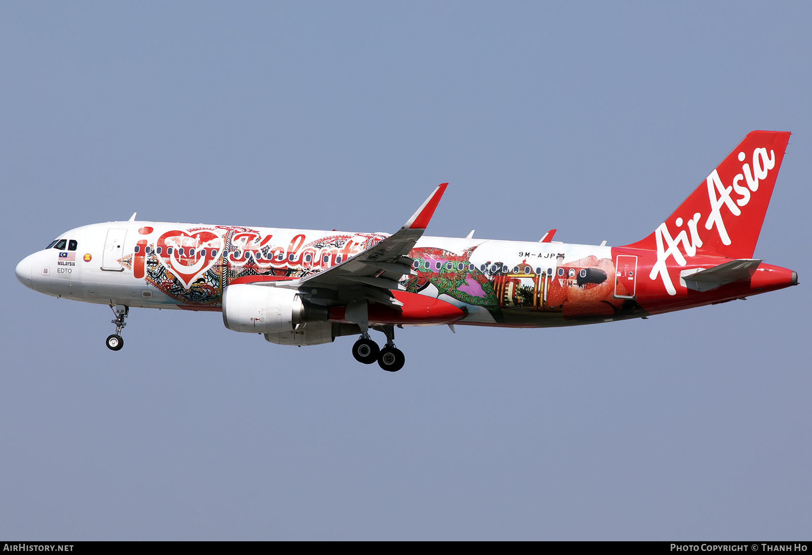 Aircraft Photo of 9M-AJP | Airbus A320-216 | AirAsia | AirHistory.net #761310