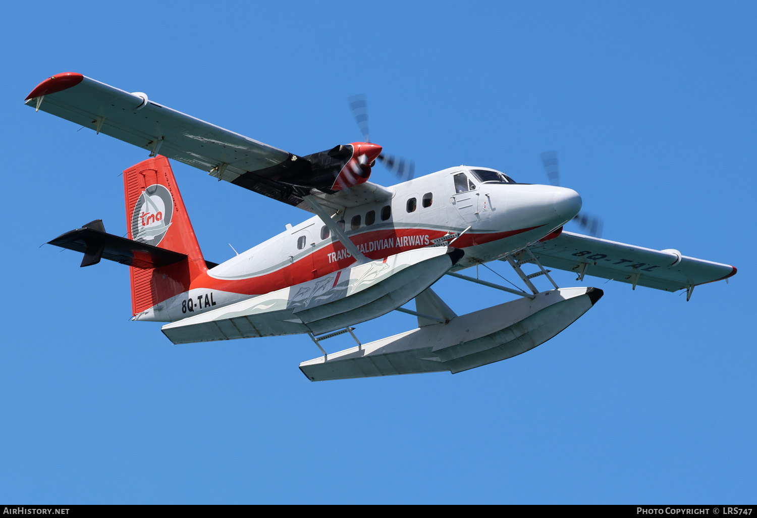 Aircraft Photo of 8Q-TAL | De Havilland Canada DHC-6-300 Twin Otter | Trans Maldivian Airways - TMA | AirHistory.net #761321