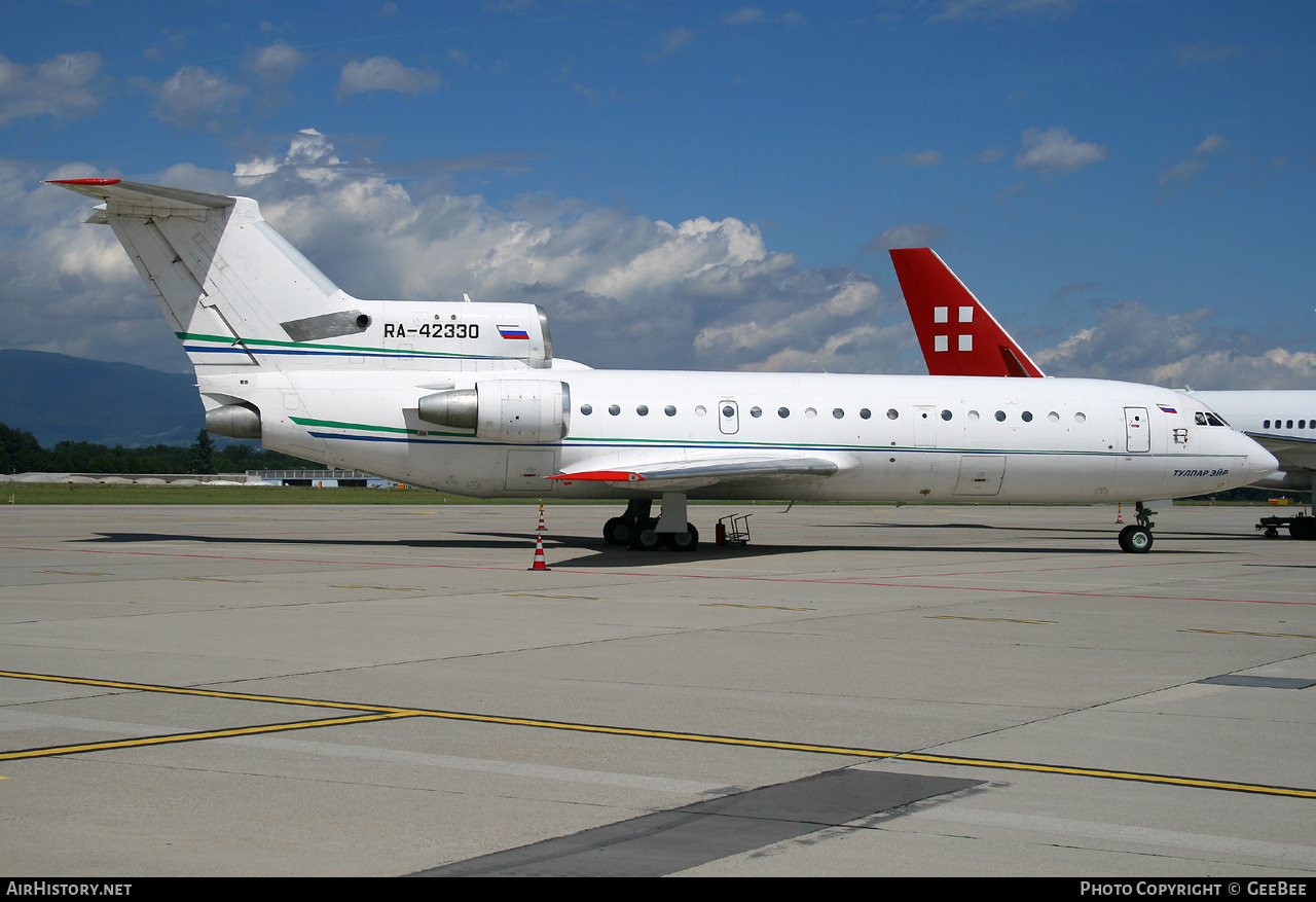Aircraft Photo of RA-42330 | Yakovlev Yak-42 | Tulpar Air | AirHistory.net #761324