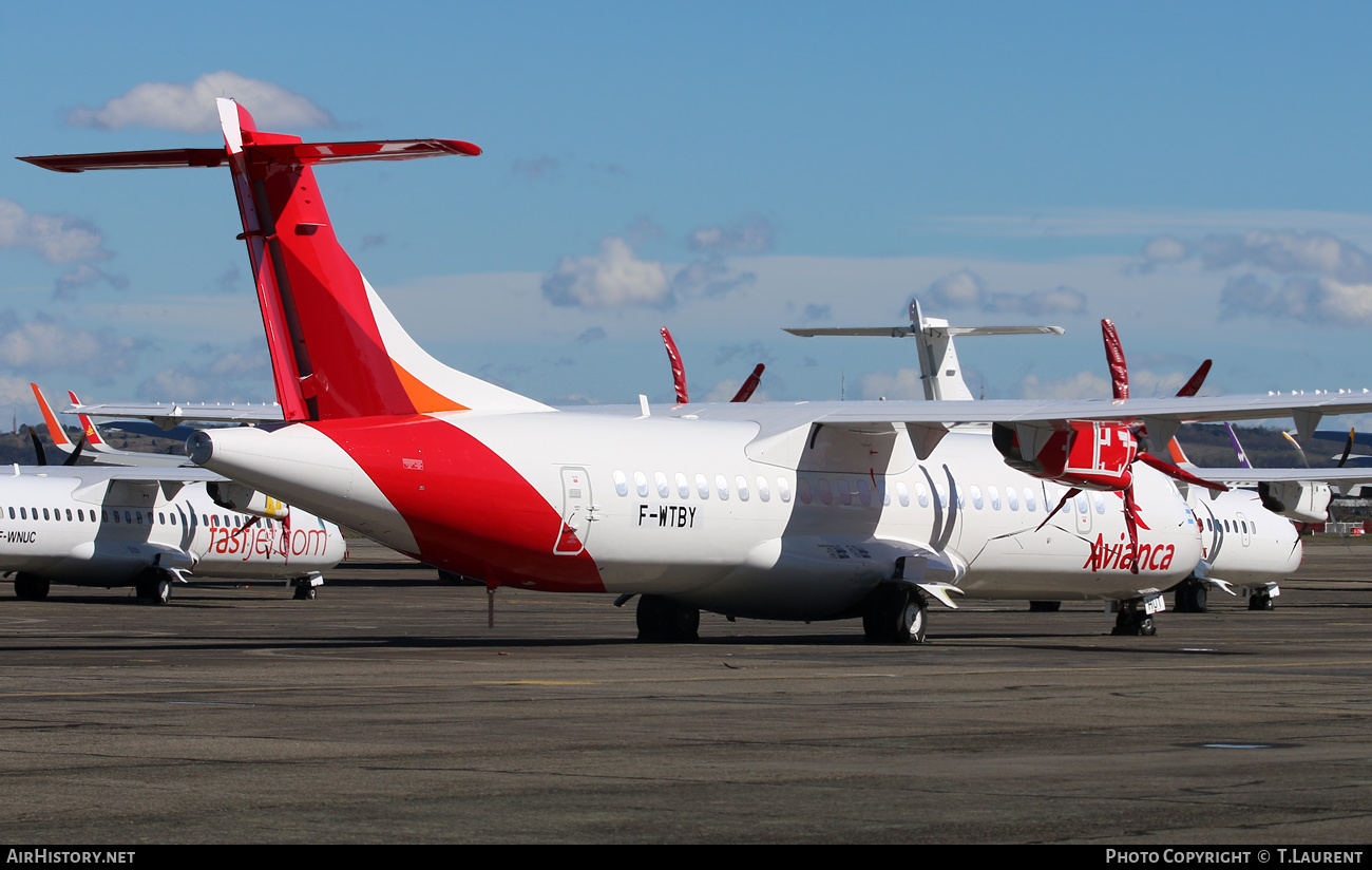 Aircraft Photo of F-WTBY | ATR ATR-72-600 (ATR-72-212A) | Avianca | AirHistory.net #761329