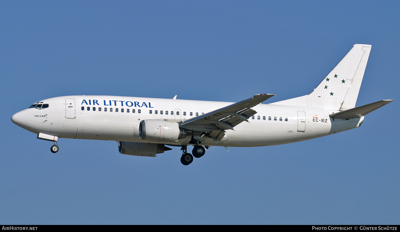 Aircraft Photo of EC-IEZ | Boeing 737-33A | Air Littoral | AirHistory.net #761330