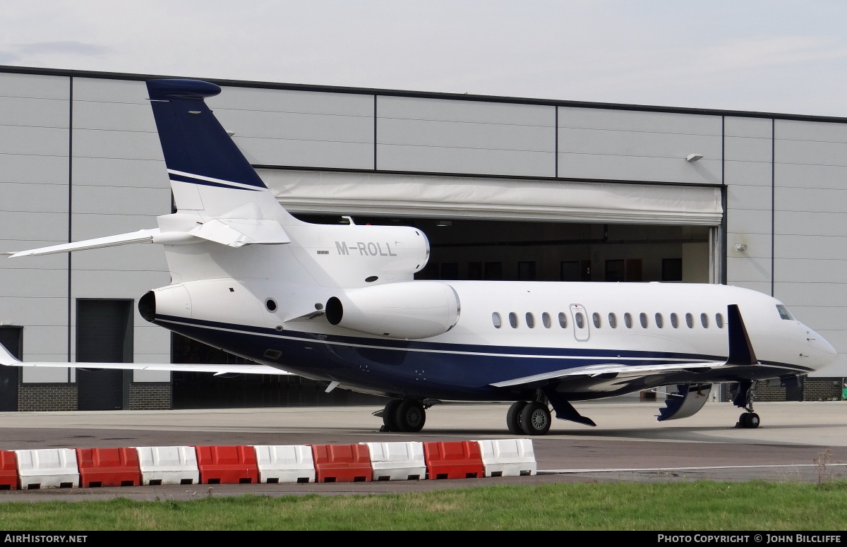 Aircraft Photo of M-ROLL | Dassault Falcon 7X | AirHistory.net #761331
