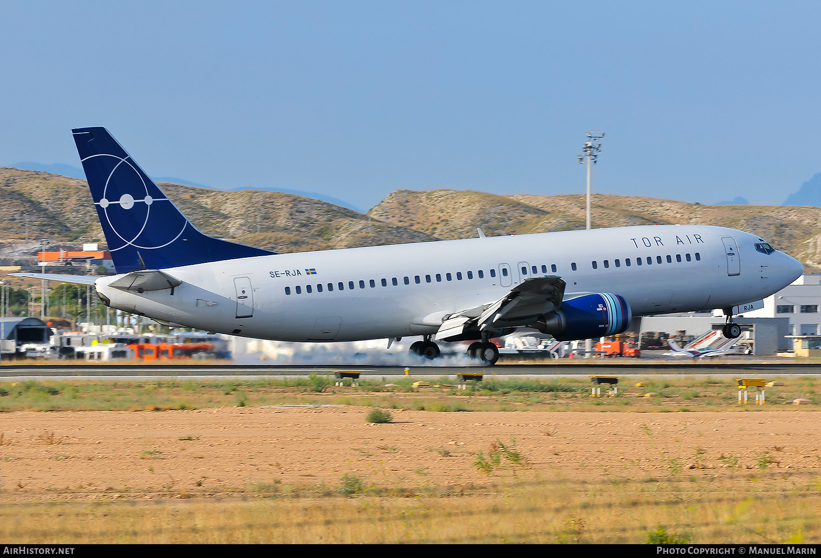 Aircraft Photo of SE-RJA | Boeing 737-4Q8 | Tor Air | AirHistory.net #761361