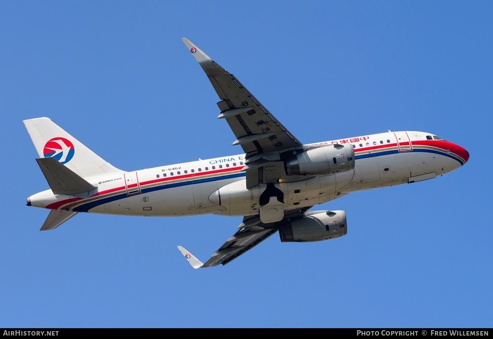 Aircraft Photo of B-6462 | Airbus A319-132 | China Eastern Airlines | AirHistory.net #761365