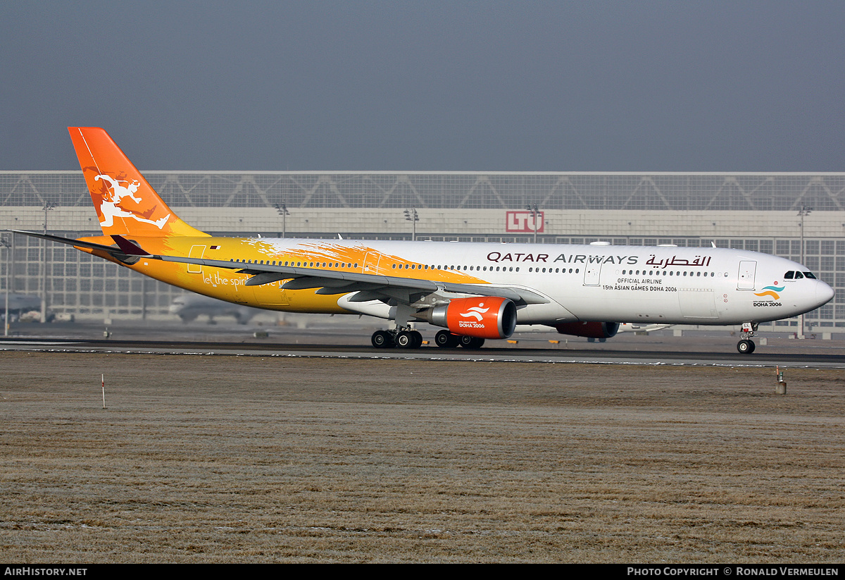 Aircraft Photo of A7-AEE | Airbus A330-302 | Qatar Airways | AirHistory.net #761366