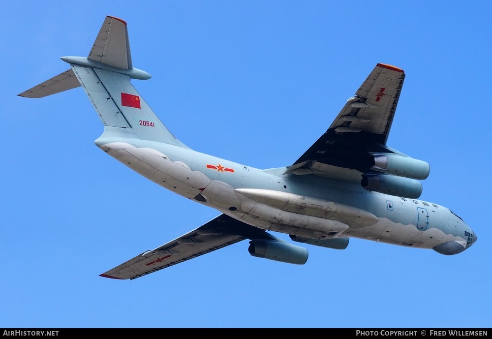 Aircraft Photo of 20541 | Ilyushin Il-76TD | China - Air Force | AirHistory.net #761371
