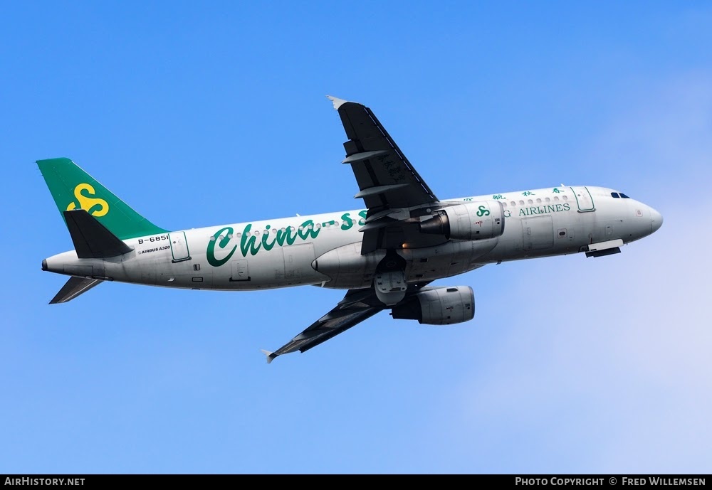 Aircraft Photo of B-6851 | Airbus A320-214 | Spring Airlines | AirHistory.net #761374