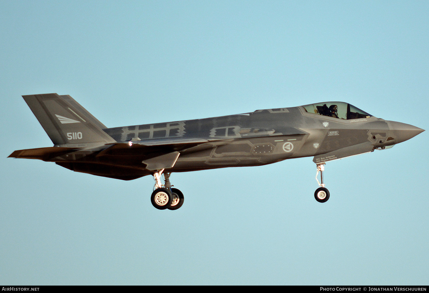 Aircraft Photo of 5110 | Lockheed Martin F-35A Lightning II | Norway - Air Force | AirHistory.net #761376