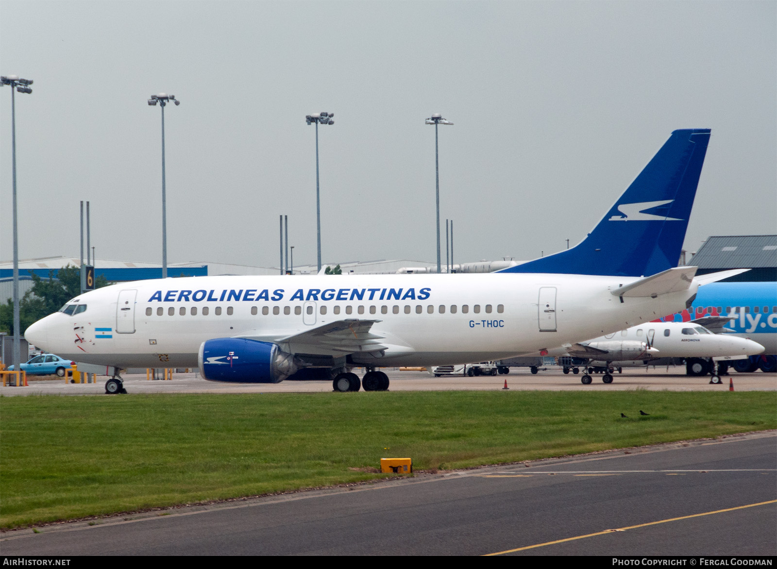 Aircraft Photo of G-THOC | Boeing 737-59D | Aerolíneas Argentinas | AirHistory.net #761398