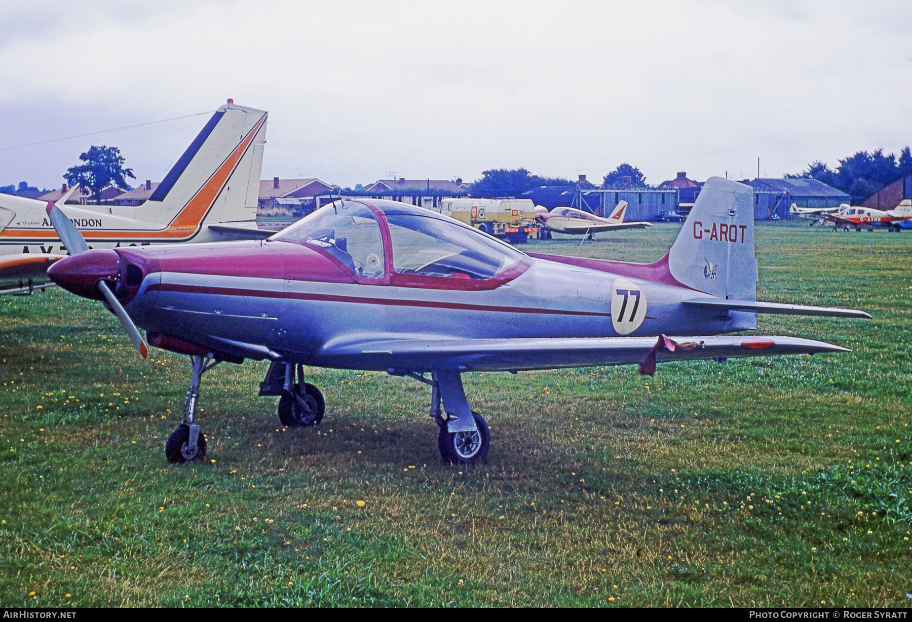 Aircraft Photo of G-AROT | Aeromere F.8L Falco III | AirHistory.net #761402