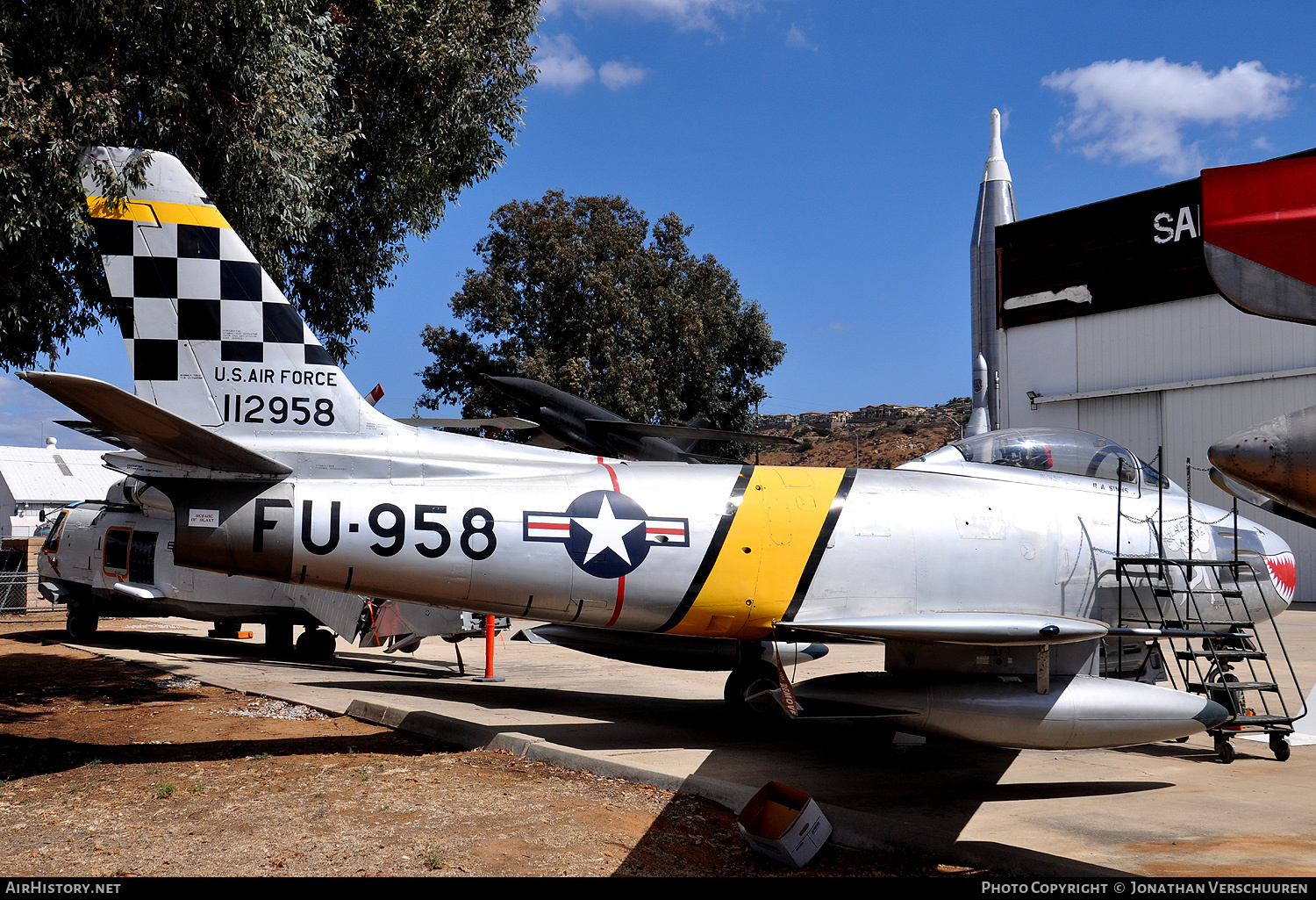 Aircraft Photo of 51-12958 / 112958 | North American F-86F Sabre | USA - Air Force | AirHistory.net #761404