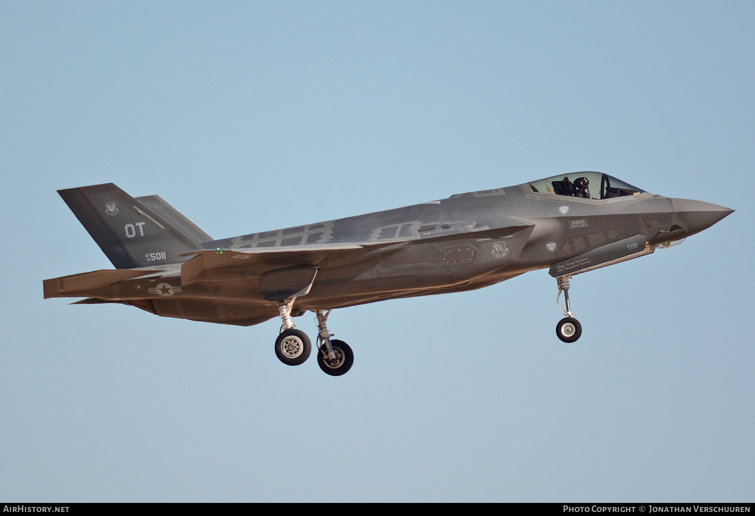 Aircraft Photo of 10-5011 / AF10-5011 | Lockheed Martin F-35A Lightning II | USA - Air Force | AirHistory.net #761405