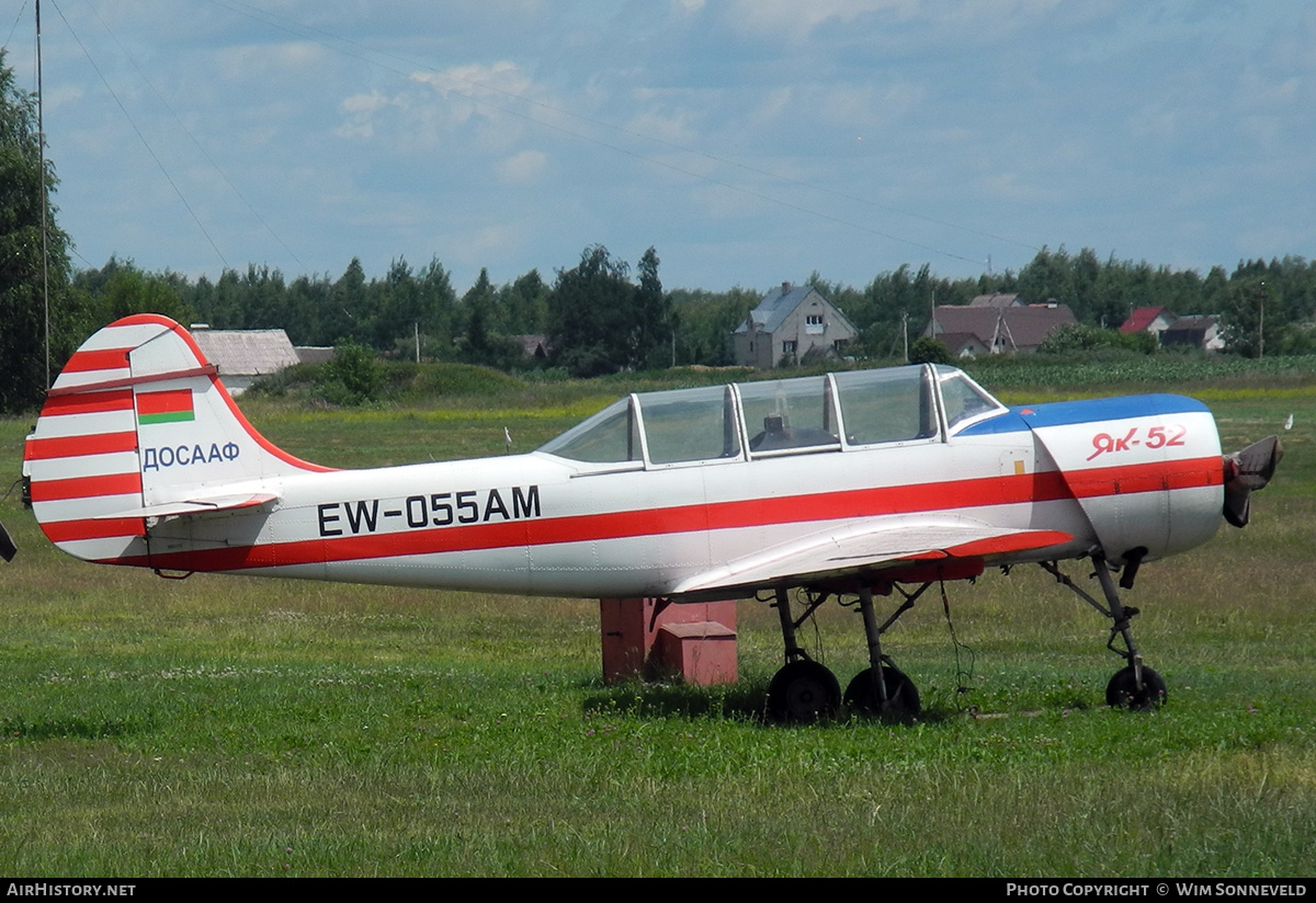 Aircraft Photo of EW-055AM | Yakovlev Yak-52 | Belarus- DOSAAF | AirHistory.net #761416