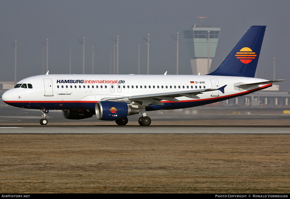 Aircraft Photo of D-AHII | Airbus A319-111 | Hamburg International | AirHistory.net #761419