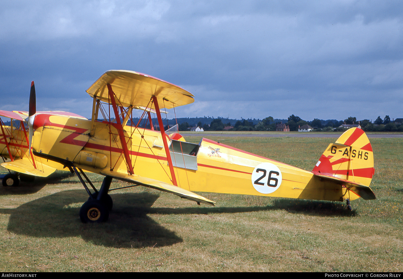 Aircraft Photo of G-ASHS | SNCAN Stampe SV-4C | The Tiger Club | AirHistory.net #761425