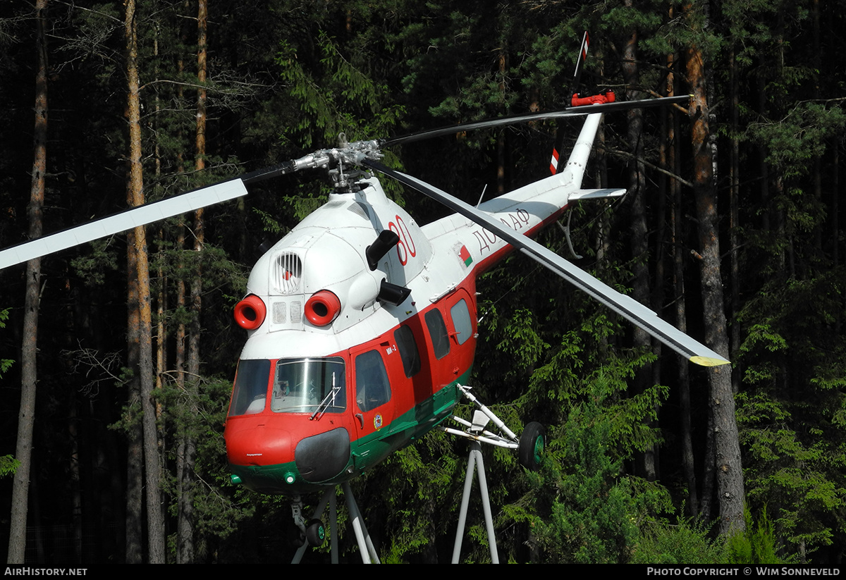 Aircraft Photo of 80 red / 01 yellow | Mil Mi-2U | Belarus- DOSAAF | AirHistory.net #761439