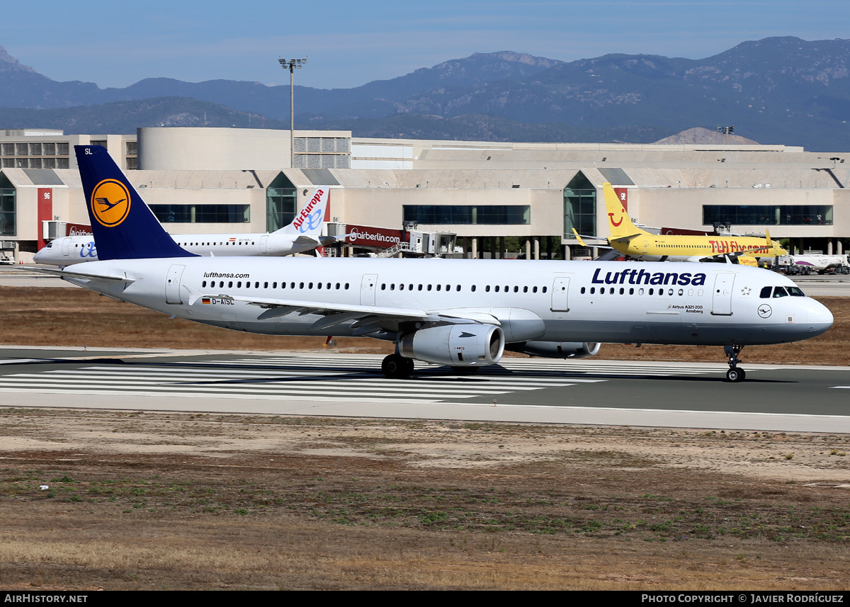 Aircraft Photo of D-AISL | Airbus A321-231 | Lufthansa | AirHistory.net #761443