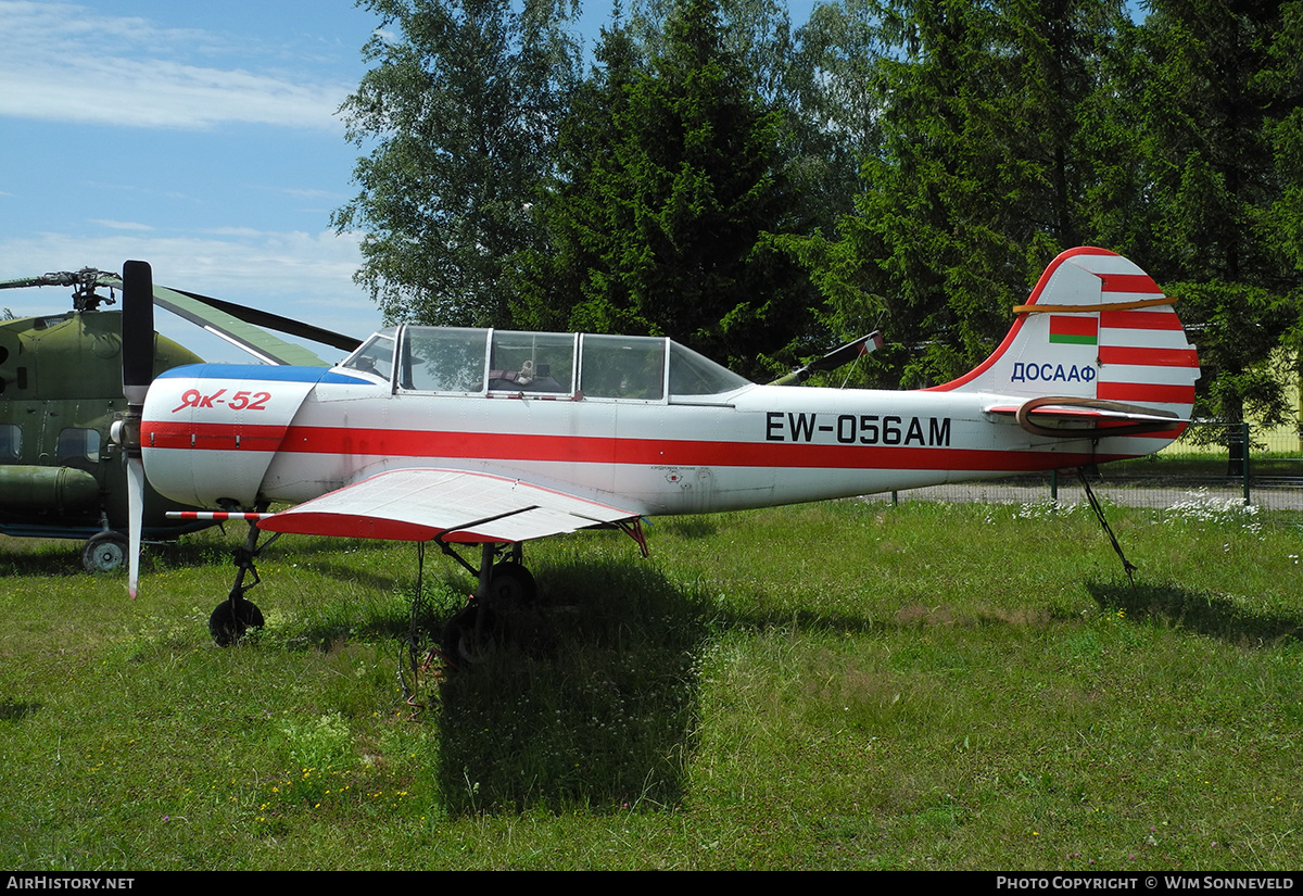 Aircraft Photo of EW-056AM | Yakovlev Yak-52 | Belarus- DOSAAF | AirHistory.net #761444