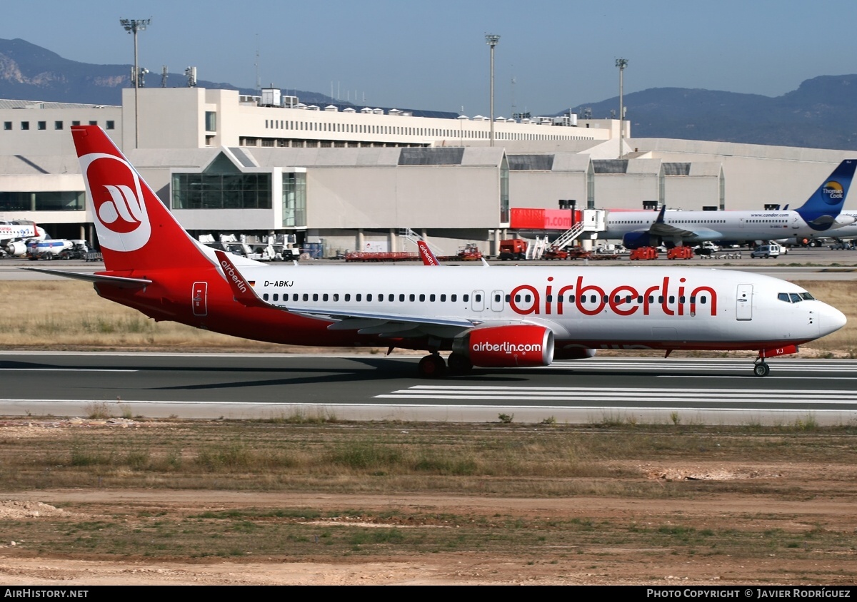Aircraft Photo of D-ABKJ | Boeing 737-86J | Air Berlin | AirHistory.net #761445