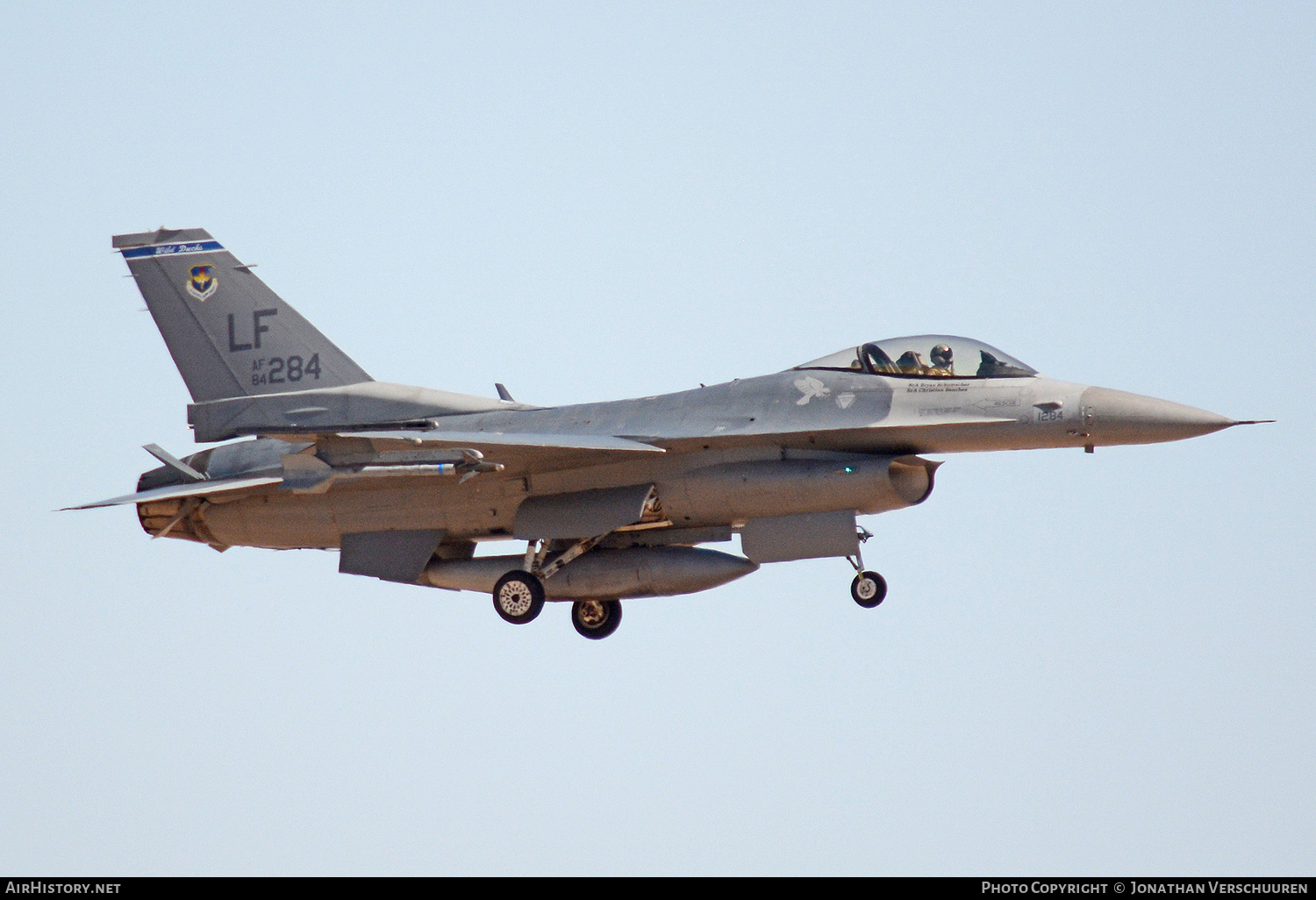Aircraft Photo of 84-1284 / AF84-284 | General Dynamics F-16C Fighting Falcon | USA - Air Force | AirHistory.net #761452
