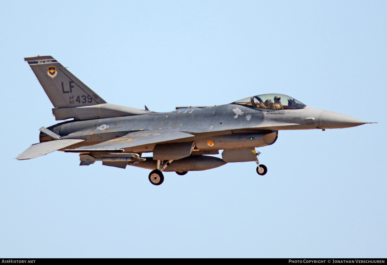 Aircraft Photo of 85-1439 / AF85-439 | General Dynamics F-16C Fighting Falcon | USA - Air Force | AirHistory.net #761464