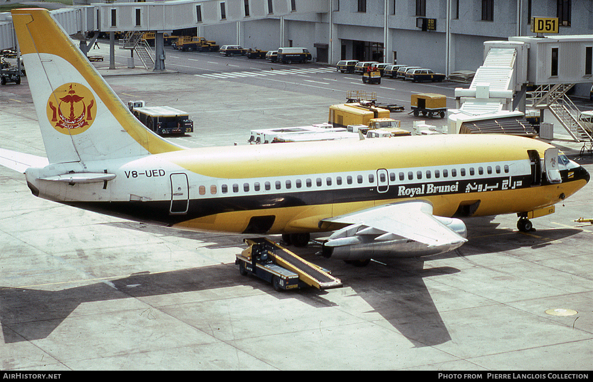Aircraft Photo of V8-UED | Boeing 737-2M6C/Adv | Royal Brunei Airlines | AirHistory.net #761467