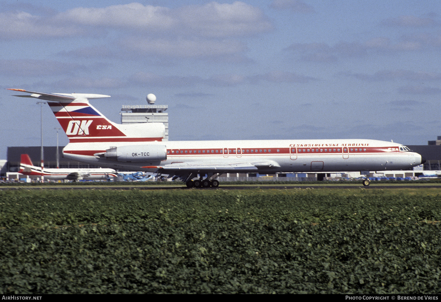 Aircraft Photo of OK-TCC | Tupolev Tu-154M | ČSA - Československé Aerolinie - Czechoslovak Airlines | AirHistory.net #761471