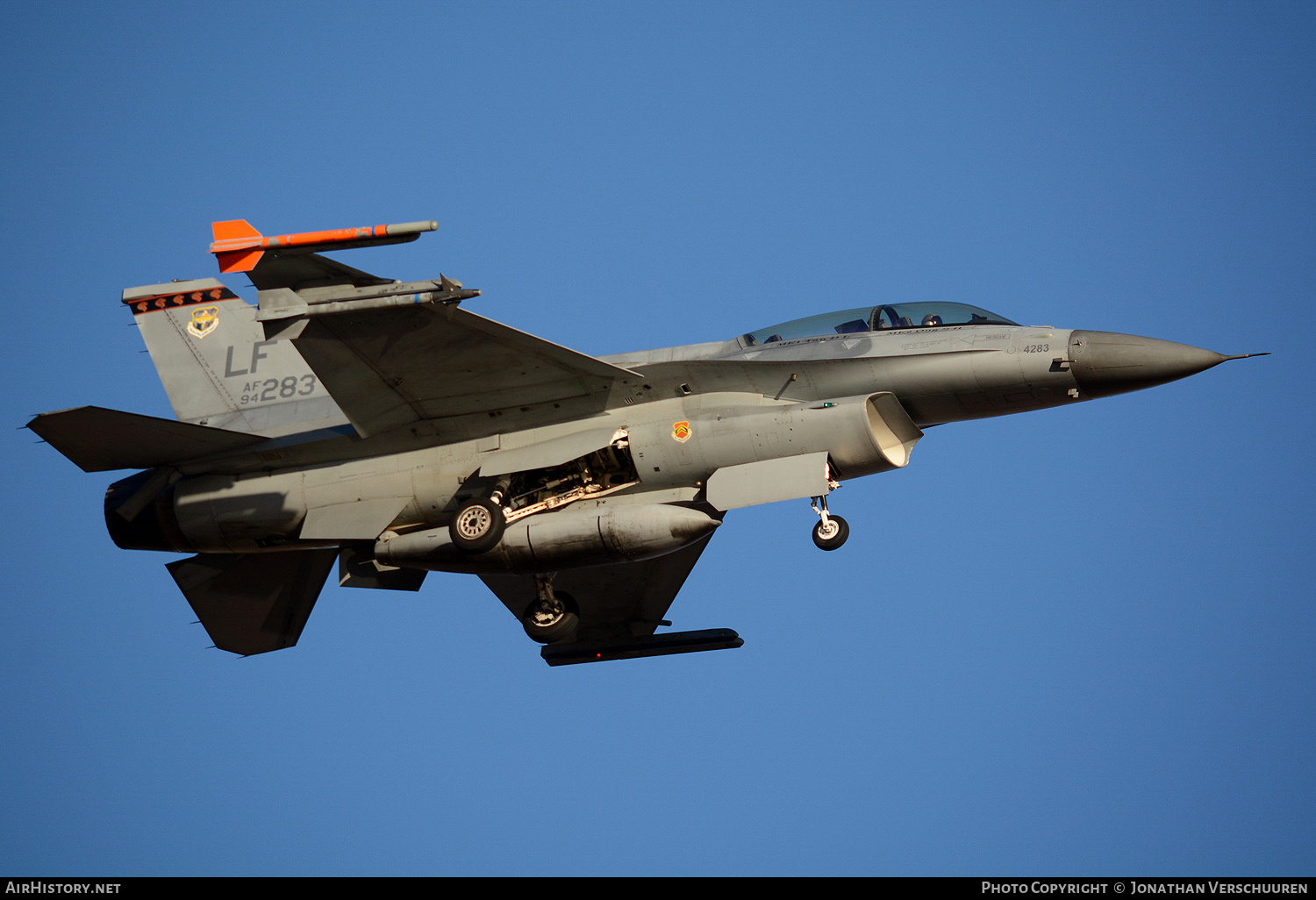 Aircraft Photo of 94-0283 / AF94-283 | General Dynamics F-16D Fighting Falcon | USA - Air Force | AirHistory.net #761482