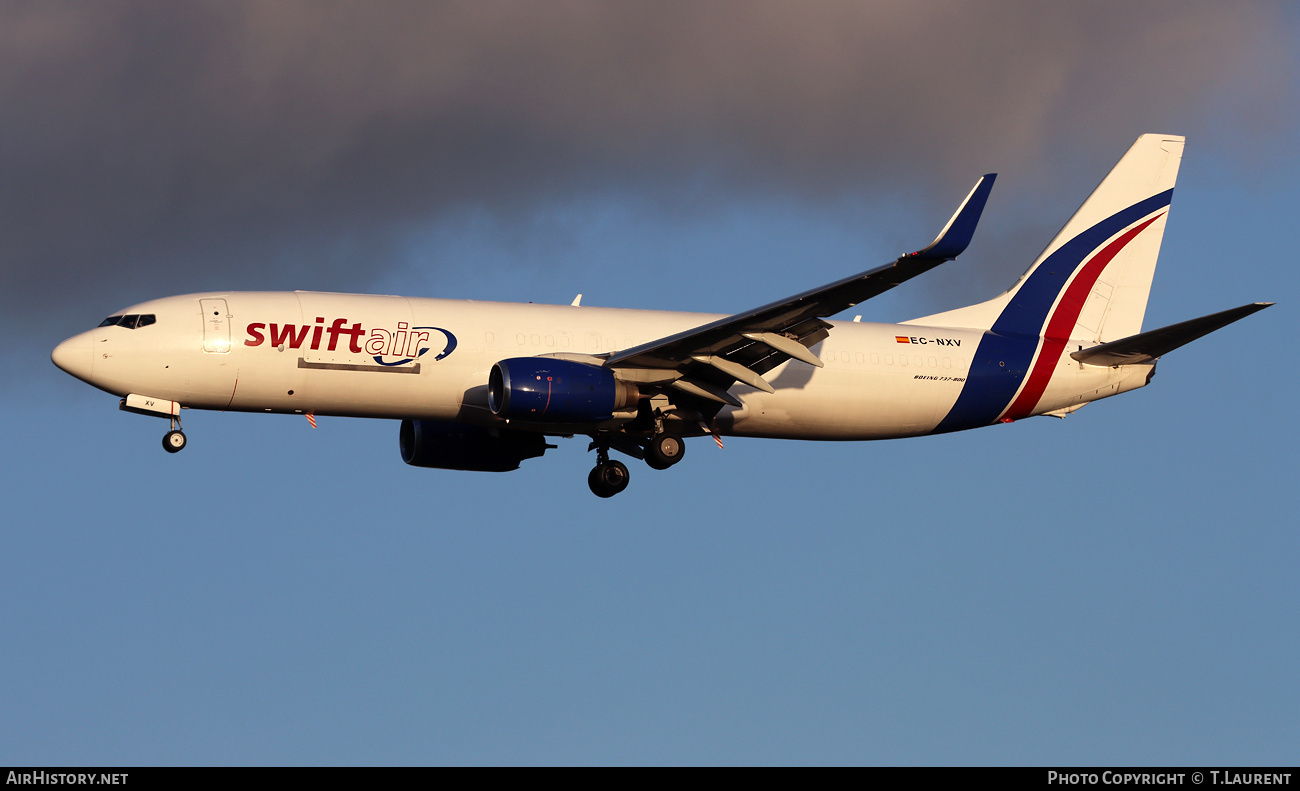 Aircraft Photo of EC-NXV | Boeing 737-8FE(BCF) | Swiftair | AirHistory.net #761492