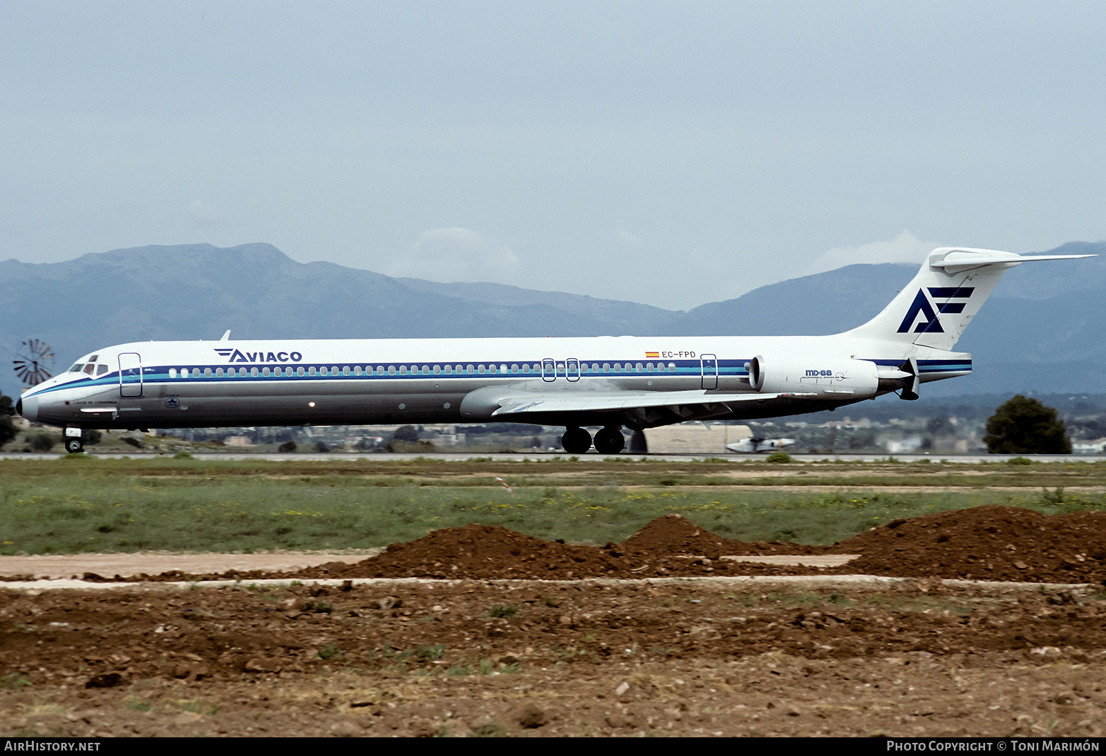 Aircraft Photo of EC-FPD | McDonnell Douglas MD-88 | Aviaco | AirHistory.net #761525