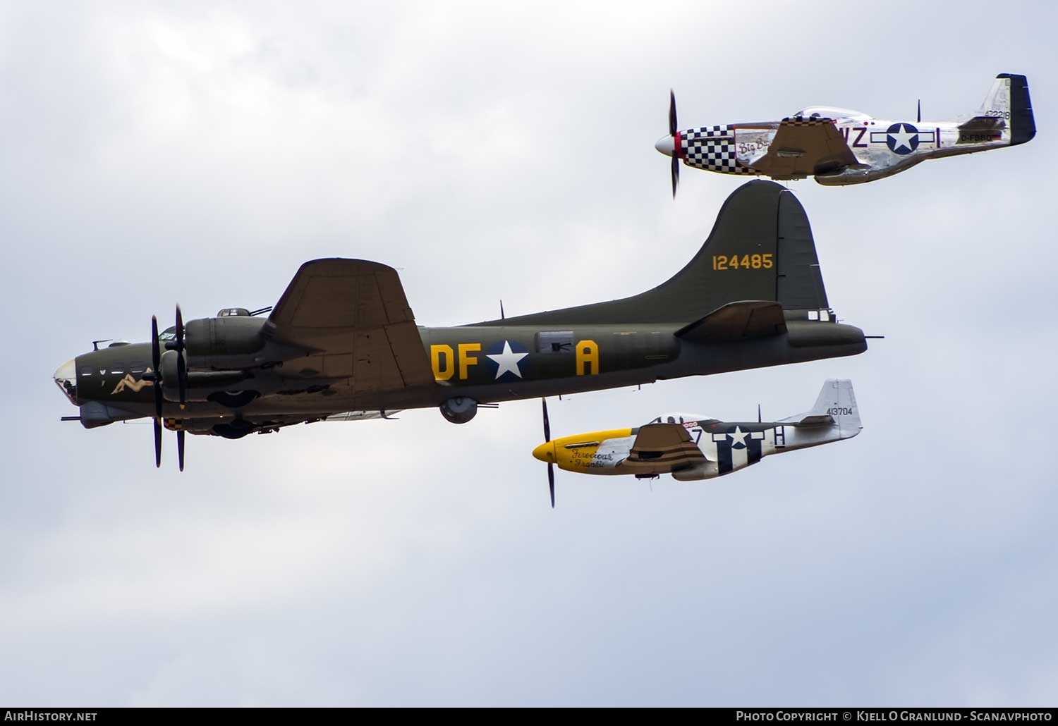 Aircraft Photo of G-BEDF / 124485 | Boeing B-17G Flying Fortress | USA - Air Force | AirHistory.net #761528