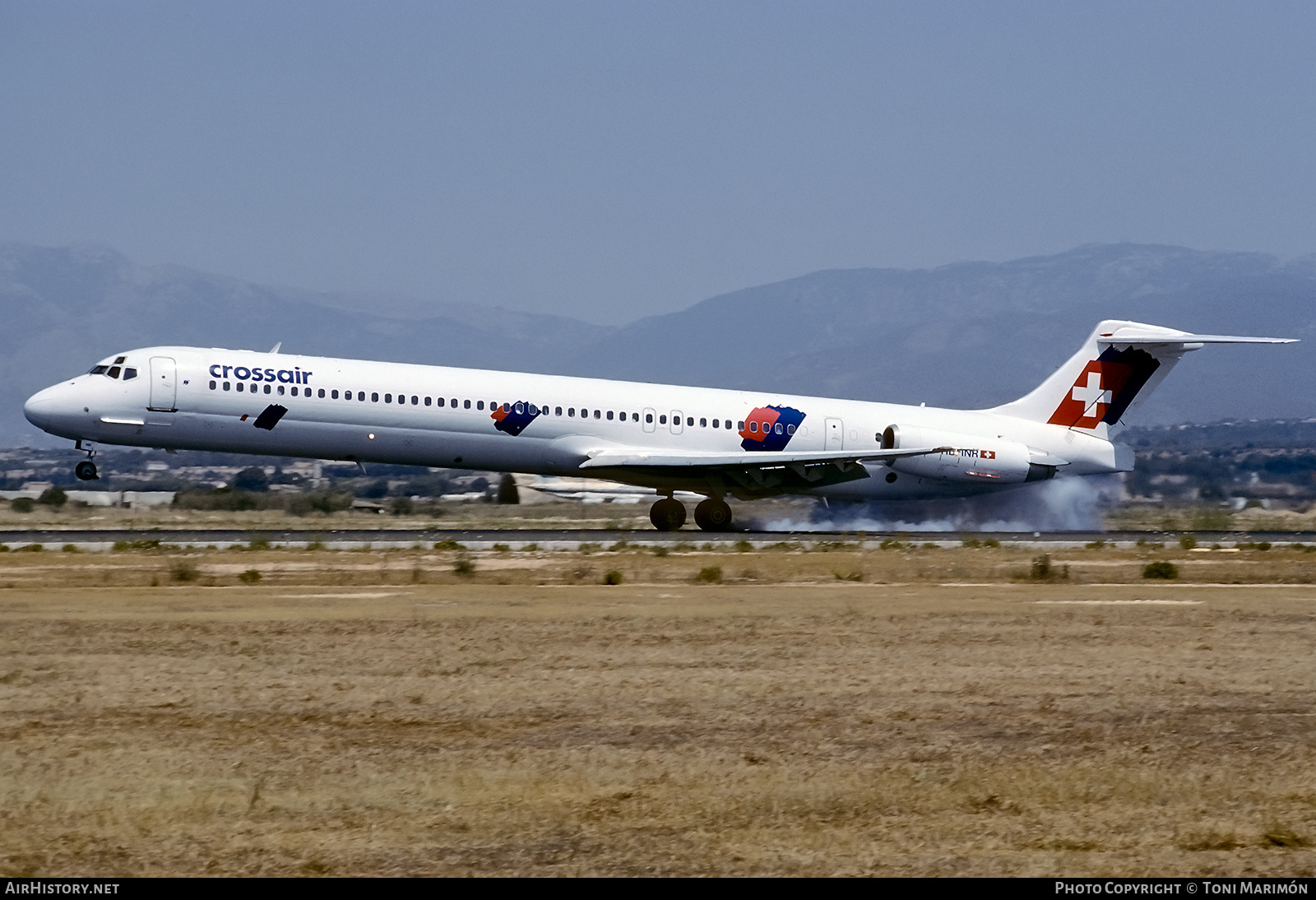 Aircraft Photo of HB-INR | McDonnell Douglas MD-82 (DC-9-82) | Crossair | AirHistory.net #761531