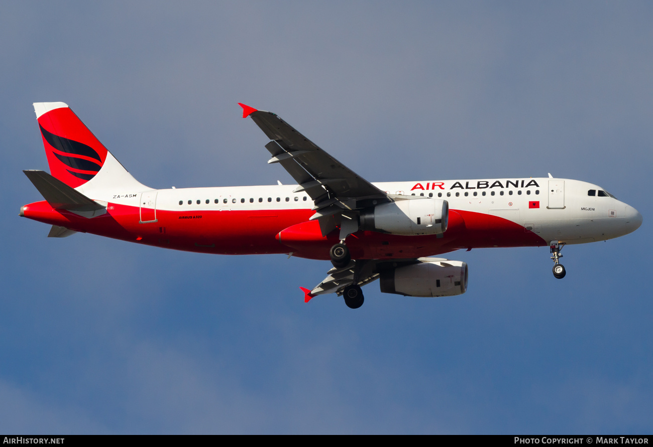 Aircraft Photo of ZA-ASM | Airbus A320-232 | Air Albania | AirHistory.net #761533