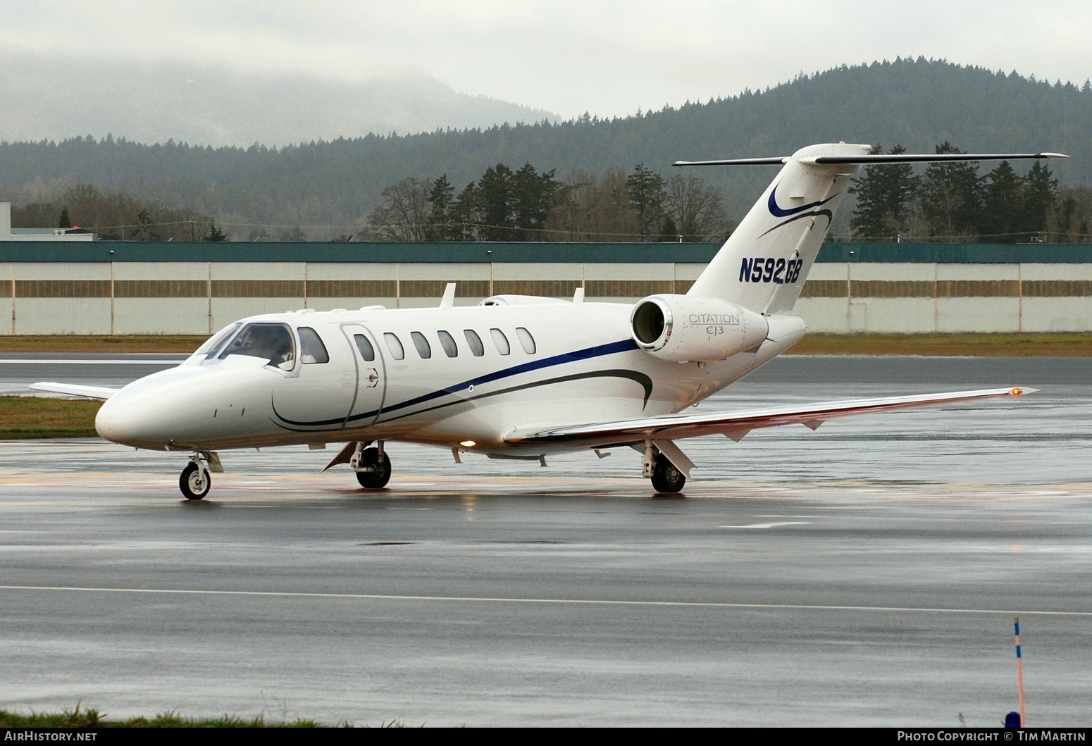 Aircraft Photo of N592GB | Cessna 525B CitationJet CJ3 | AirHistory.net #761536
