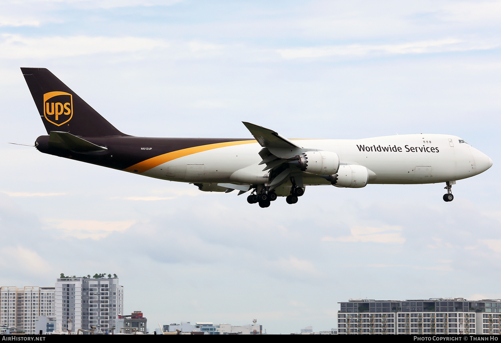 Aircraft Photo of N612UP | Boeing 747-8F | United Parcel Service - UPS | AirHistory.net #761537