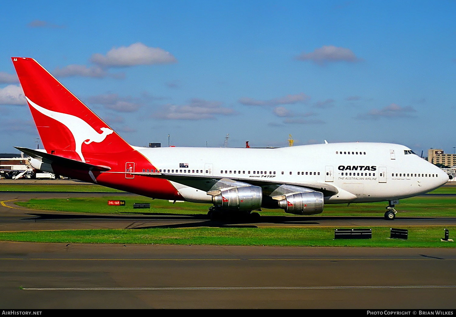 Aircraft Photo of VH-EAA | Boeing 747SP-38 | Qantas | AirHistory.net #761557