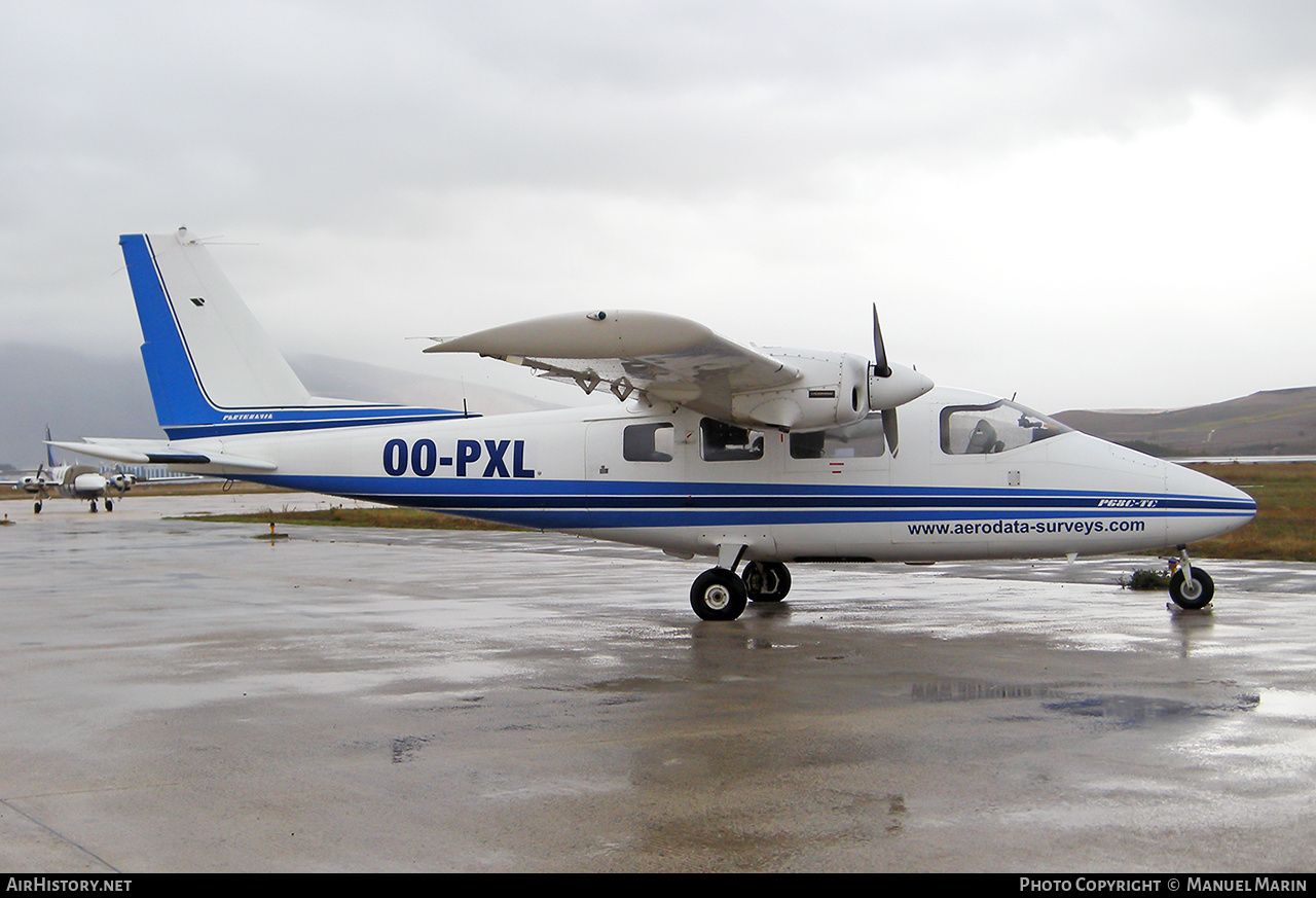 Aircraft Photo of OO-PXL | Partenavia P-68C-TC | Aerodata Surveys | AirHistory.net #761560